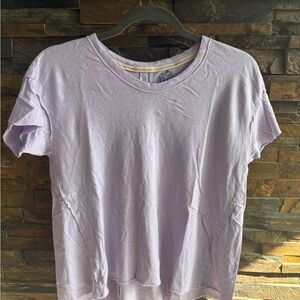 Pilcro Lavender Short Sleeve Top